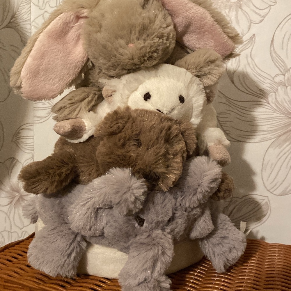 Pottery barn kids stacking ring animals